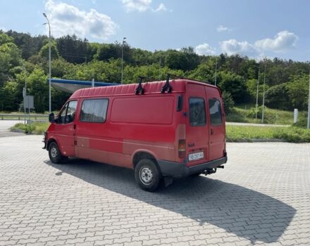Красный Форд Транзит, объемом двигателя 2.5 л и пробегом 550 тыс. км за 3500 $, фото 2 на Automoto.ua