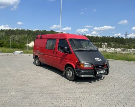 Красный Форд Транзит, объемом двигателя 2.5 л и пробегом 550 тыс. км за 3500 $, фото 6 на Automoto.ua
