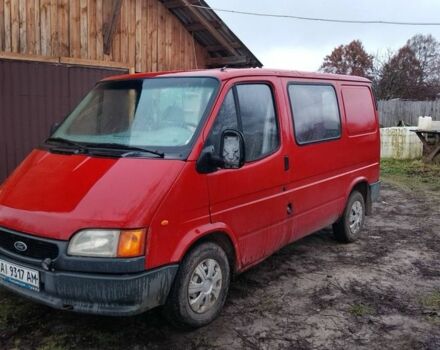 Красный Форд Транзит, объемом двигателя 2.5 л и пробегом 300 тыс. км за 1400 $, фото 6 на Automoto.ua