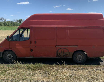 Красный Форд Транзит, объемом двигателя 2.5 л и пробегом 3 тыс. км за 1500 $, фото 2 на Automoto.ua