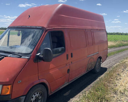 Красный Форд Транзит, объемом двигателя 2.5 л и пробегом 3 тыс. км за 1500 $, фото 1 на Automoto.ua