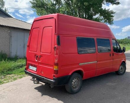 Красный Форд Транзит, объемом двигателя 2.5 л и пробегом 1 тыс. км за 3999 $, фото 2 на Automoto.ua
