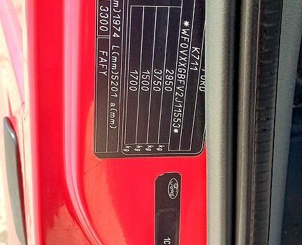 Красный Форд Транзит, объемом двигателя 2 л и пробегом 300 тыс. км за 3800 $, фото 7 на Automoto.ua