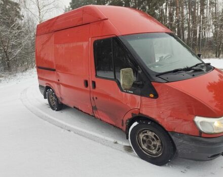 Червоний Форд Транзит, об'ємом двигуна 2 л та пробігом 467 тис. км за 3100 $, фото 2 на Automoto.ua