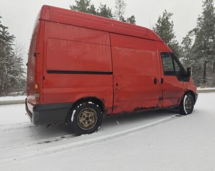 Червоний Форд Транзит, об'ємом двигуна 2 л та пробігом 467 тис. км за 3100 $, фото 3 на Automoto.ua
