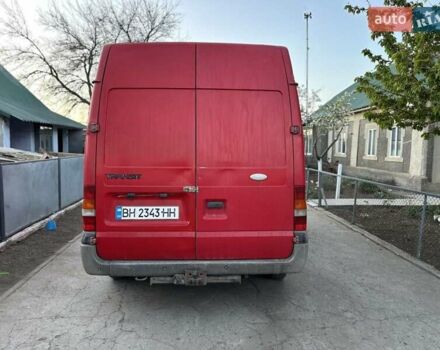 Красный Форд Транзит, объемом двигателя 2 л и пробегом 390 тыс. км за 4700 $, фото 4 на Automoto.ua