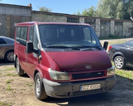 Красный Форд Транзит, объемом двигателя 2 л и пробегом 300 тыс. км за 1299 $, фото 1 на Automoto.ua