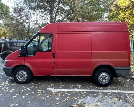 Красный Форд Транзит, объемом двигателя 2 л и пробегом 354 тыс. км за 4300 $, фото 2 на Automoto.ua