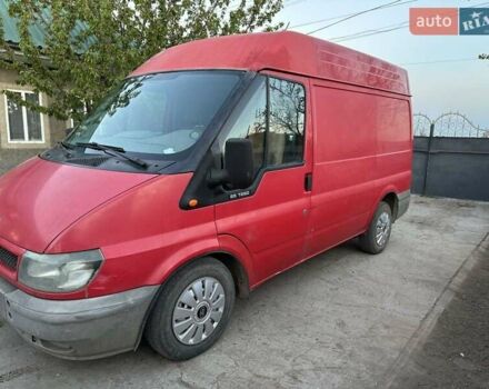Красный Форд Транзит, объемом двигателя 2 л и пробегом 390 тыс. км за 4700 $, фото 1 на Automoto.ua