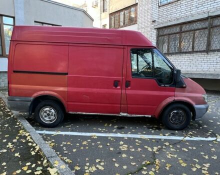 Красный Форд Транзит, объемом двигателя 2 л и пробегом 354 тыс. км за 4300 $, фото 4 на Automoto.ua