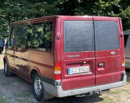 Красный Форд Транзит, объемом двигателя 2 л и пробегом 300 тыс. км за 1299 $, фото 5 на Automoto.ua