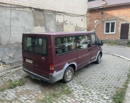 Красный Форд Транзит, объемом двигателя 2 л и пробегом 217 тыс. км за 4500 $, фото 4 на Automoto.ua