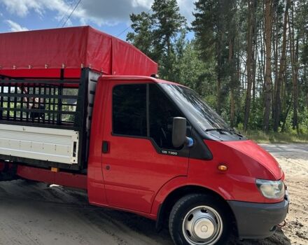 Червоний Форд Транзит, об'ємом двигуна 2.4 л та пробігом 190 тис. км за 13800 $, фото 4 на Automoto.ua