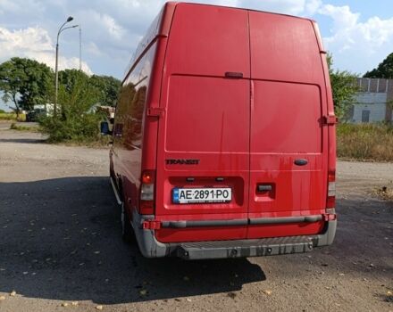 Красный Форд Транзит, объемом двигателя 2.4 л и пробегом 1000 тыс. км за 6800 $, фото 4 на Automoto.ua