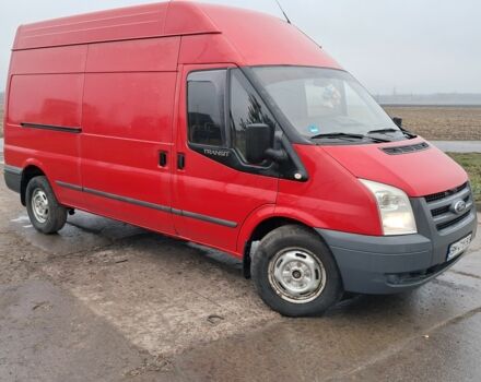 Червоний Форд Транзит, об'ємом двигуна 2.4 л та пробігом 388 тис. км за 11500 $, фото 3 на Automoto.ua