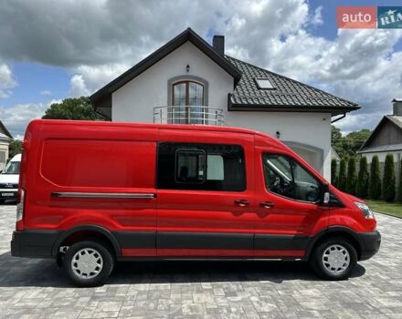 Червоний Форд Транзит, об'ємом двигуна 2 л та пробігом 227 тис. км за 18600 $, фото 1 на Automoto.ua
