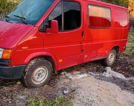 Красный Форд Транзит, объемом двигателя 2.5 л и пробегом 300 тыс. км за 2100 $, фото 12 на Automoto.ua