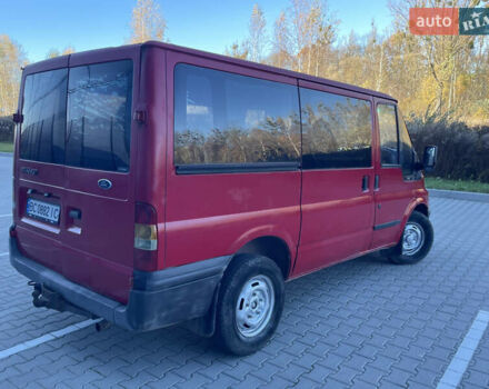 Червоний Форд Транзит, об'ємом двигуна 2 л та пробігом 377 тис. км за 2750 $, фото 4 на Automoto.ua