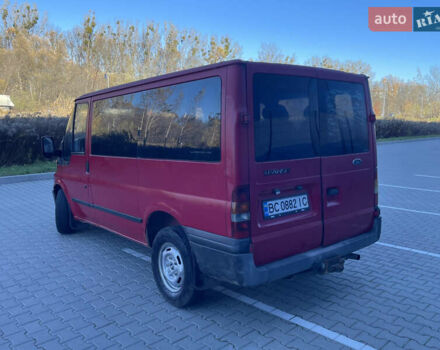 Червоний Форд Транзит, об'ємом двигуна 2 л та пробігом 377 тис. км за 2750 $, фото 2 на Automoto.ua
