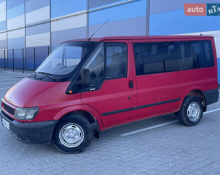 Червоний Форд Транзит, об'ємом двигуна 2 л та пробігом 377 тис. км за 2750 $, фото 1 на Automoto.ua