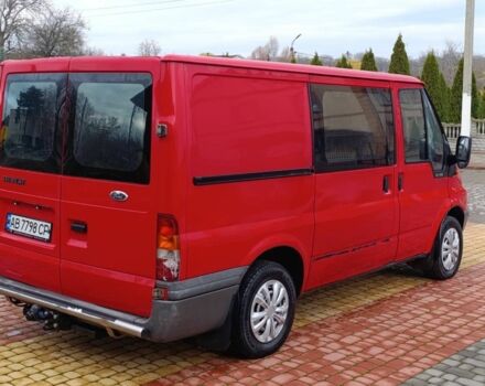 Красный Форд Транзит, объемом двигателя 2 л и пробегом 334 тыс. км за 3750 $, фото 2 на Automoto.ua