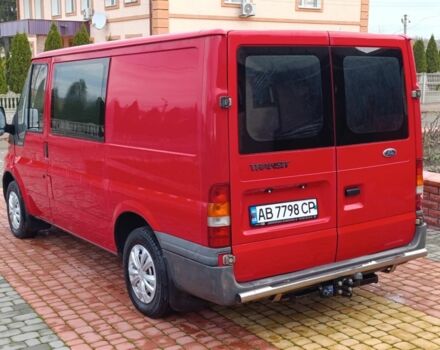 Красный Форд Транзит, объемом двигателя 2 л и пробегом 334 тыс. км за 3750 $, фото 3 на Automoto.ua