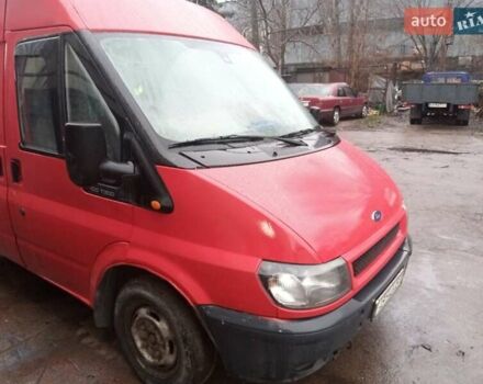 Червоний Форд Транзит, об'ємом двигуна 2 л та пробігом 100 тис. км за 4200 $, фото 4 на Automoto.ua