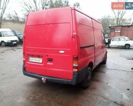 Червоний Форд Транзит, об'ємом двигуна 2 л та пробігом 100 тис. км за 4200 $, фото 1 на Automoto.ua