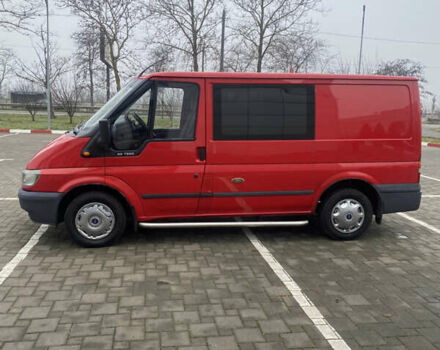 Красный Форд Транзит, объемом двигателя 2 л и пробегом 270 тыс. км за 5799 $, фото 3 на Automoto.ua