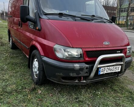 Красный Форд Транзит, объемом двигателя 2 л и пробегом 389 тыс. км за 2500 $, фото 1 на Automoto.ua