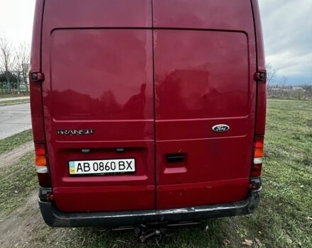 Красный Форд Транзит, объемом двигателя 2 л и пробегом 389 тыс. км за 2500 $, фото 7 на Automoto.ua