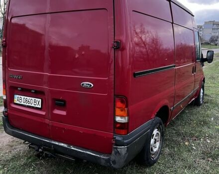 Красный Форд Транзит, объемом двигателя 2 л и пробегом 389 тыс. км за 2500 $, фото 6 на Automoto.ua