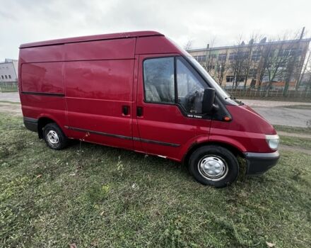 Красный Форд Транзит, объемом двигателя 2 л и пробегом 389 тыс. км за 2500 $, фото 2 на Automoto.ua