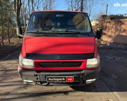 Красный Форд Транзит, объемом двигателя 2 л и пробегом 321 тыс. км за 7390 $, фото 1 на Automoto.ua
