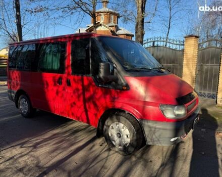 Красный Форд Транзит, объемом двигателя 2 л и пробегом 321 тыс. км за 7390 $, фото 3 на Automoto.ua