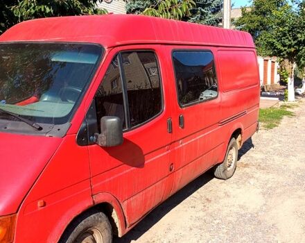 Красный Форд Транзит, объемом двигателя 2.5 л и пробегом 550 тыс. км за 1800 $, фото 3 на Automoto.ua