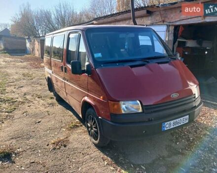 Красный Форд Транзит, объемом двигателя 2 л и пробегом 795 тыс. км за 3000 $, фото 2 на Automoto.ua