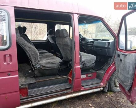 Красный Форд Транзит, объемом двигателя 2.5 л и пробегом 6 тыс. км за 1400 $, фото 7 на Automoto.ua