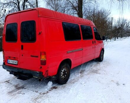 Червоний Форд Транзит, об'ємом двигуна 2.5 л та пробігом 212 тис. км за 3100 $, фото 3 на Automoto.ua