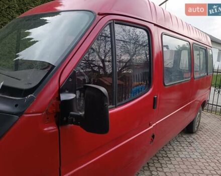 Красный Форд Транзит, объемом двигателя 2.5 л и пробегом 3 тыс. км за 2800 $, фото 2 на Automoto.ua