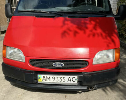 Красный Форд Транзит, объемом двигателя 2.5 л и пробегом 532 тыс. км за 3300 $, фото 2 на Automoto.ua