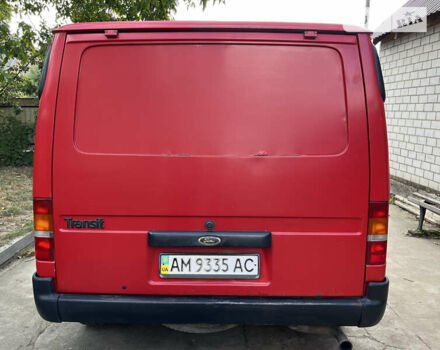 Красный Форд Транзит, объемом двигателя 2.5 л и пробегом 532 тыс. км за 3300 $, фото 7 на Automoto.ua