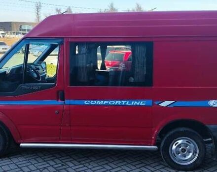 Красный Форд Транзит, объемом двигателя 2.2 л и пробегом 260 тыс. км за 5800 $, фото 12 на Automoto.ua