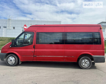 Красный Форд Транзит, объемом двигателя 2.2 л и пробегом 185 тыс. км за 12500 $, фото 10 на Automoto.ua