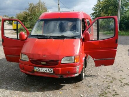 Червоний Форд Транзит, об'ємом двигуна 2.5 л та пробігом 200 тис. км за 1300 $, фото 1 на Automoto.ua