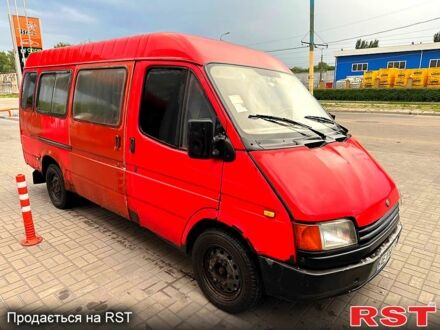 Форд Транзит 1986 в Каменское - Днепродзержинск на Automoto.ua Красный Форд Транзит, объемом двигателя 2.5 л и пробегом 0 тыс. км за 1200 $, фото 1 на Automoto.ua