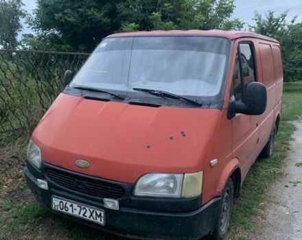 Червоний Форд Транзит, об'ємом двигуна 2 л та пробігом 257 тис. км за 1200 $, фото 1 на Automoto.ua