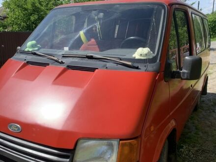 Червоний Форд Транзит, об'ємом двигуна 2.5 л та пробігом 3 тис. км за 2600 $, фото 1 на Automoto.ua