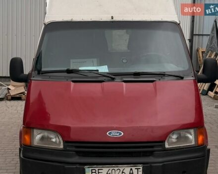 Червоний Форд Транзит, об'ємом двигуна 2.5 л та пробігом 98 тис. км за 4000 $, фото 1 на Automoto.ua