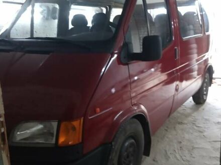 Червоний Форд Транзит, об'ємом двигуна 2.5 л та пробігом 300 тис. км за 3700 $, фото 1 на Automoto.ua